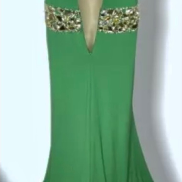 Claudine For Alyce Paris Women’s Jersey Dress Slit - Picture 5 of 12